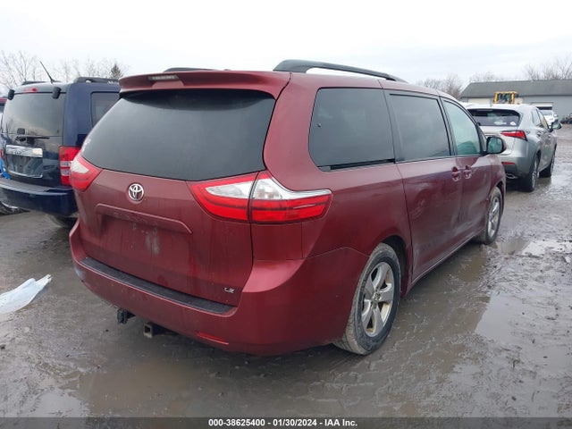 2015 TOYOTA SIENNA LE 8 PASSENGER VIN: 5TDKK3DC0FS576461