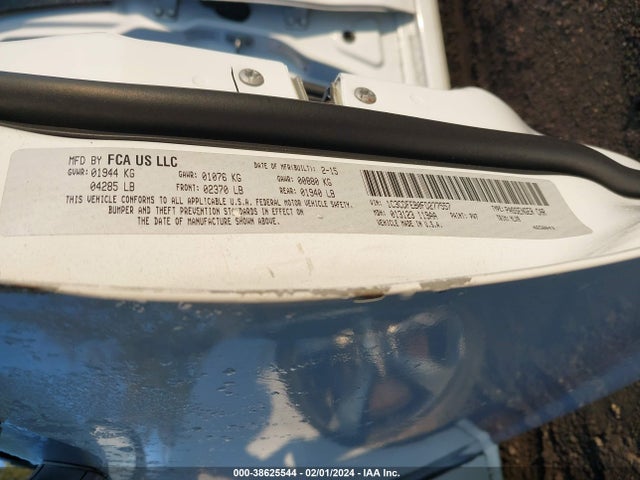 Dodge DART GT 2015 1C3CDFEB0FD277557 Image 9