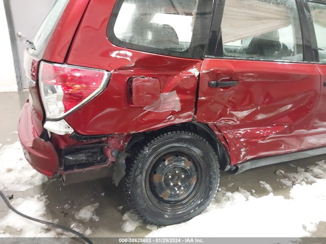 2009 SUBARU FORESTER 2.5X VIN: JF2SH61629H743878