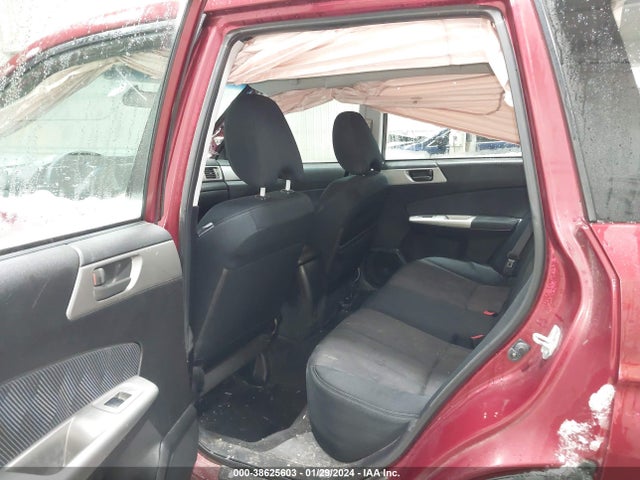 2009 SUBARU FORESTER 2.5X VIN: JF2SH61629H743878