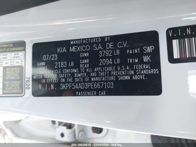 KIA Forte Gt-line 2023 3KPF54AD3PE667103 Image 9