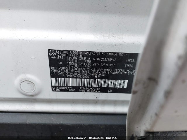 Toyota Rav4 Xle 2023 2T3P1RFV4PW333830 Image 9