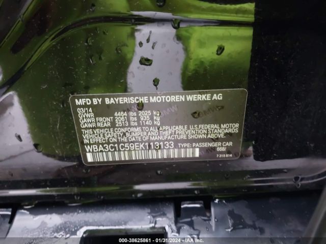 WBA3C1C59EK113133 BMW 328I