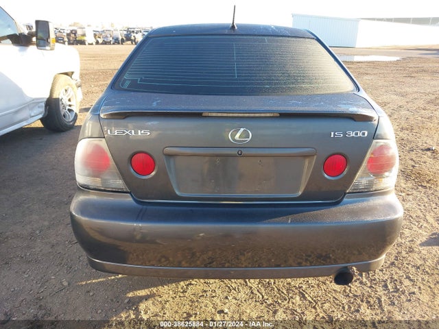 2003 LEXUS IS 300 BASE W/5-SPEED AUTO VIN: JTHBD192730071089