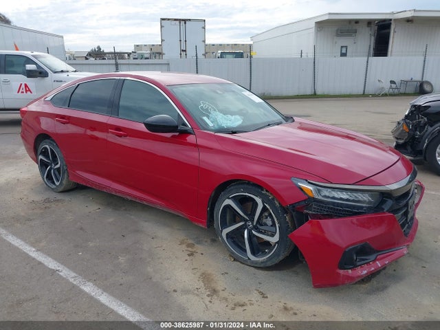 Honda Accord Sport 2021 1HGCV1F3XMA067180 zdjęcie główne