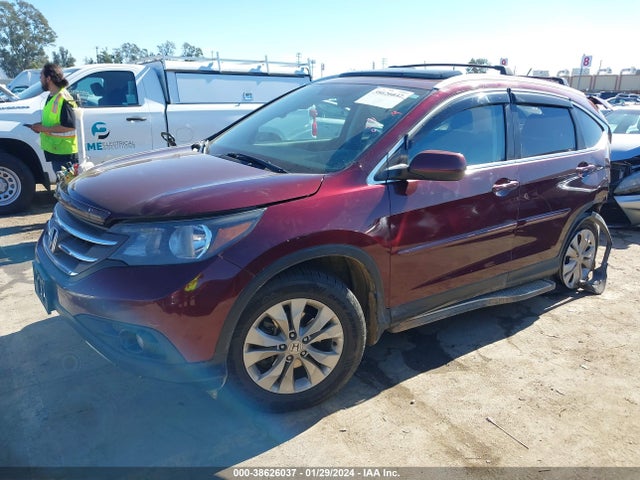 Honda Cr-v Ex-l 2014 5J6RM4H77EL031105 Image 2