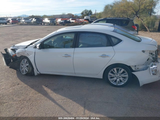 2013 NISSAN SENTRA SL VIN: 3N1AB7APXDL659394