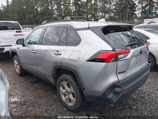2021 TOYOTA RAV4 XLE HYBRID VIN: 2T3R6RFV2MW017185