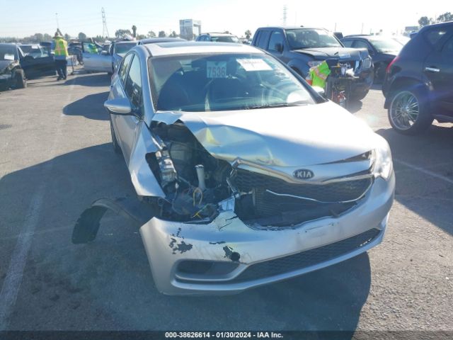 KNAFZ4A86G5556089 KIA FORTE EX