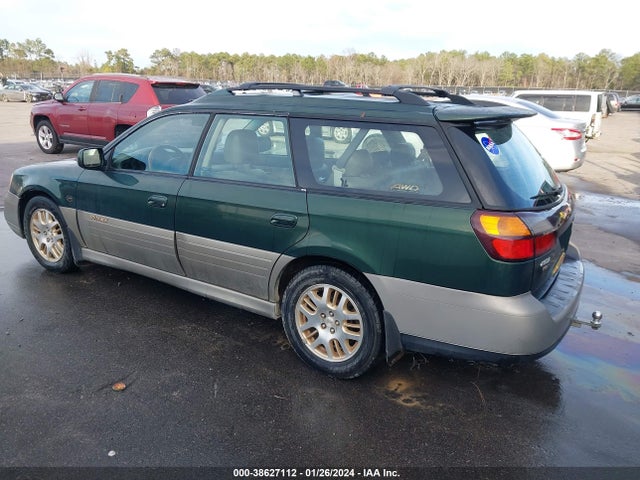 2001 SUBARU LEGACY OUTBACK H6 L.L. BEAN EDITION VIN: 4S3BH806217644967