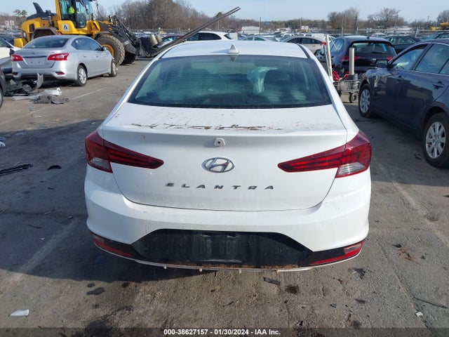 2019 HYUNDAI ELANTRA VALUE EDITION VIN: 5NPD84LF5KH418710