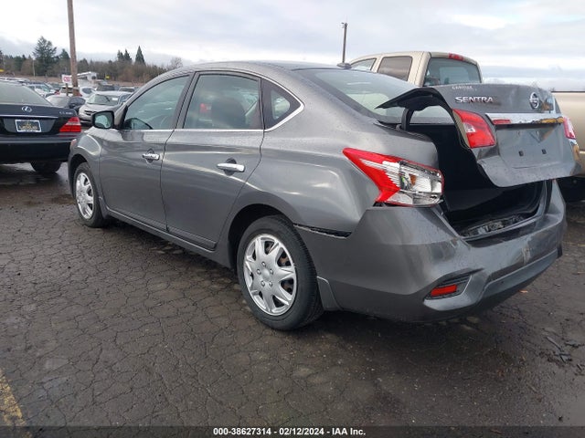 Продажа на аукционе авто 2016 Nissan Sentra Sv, vin: 3N1AB7APXGL681576, номер лота: 38627314