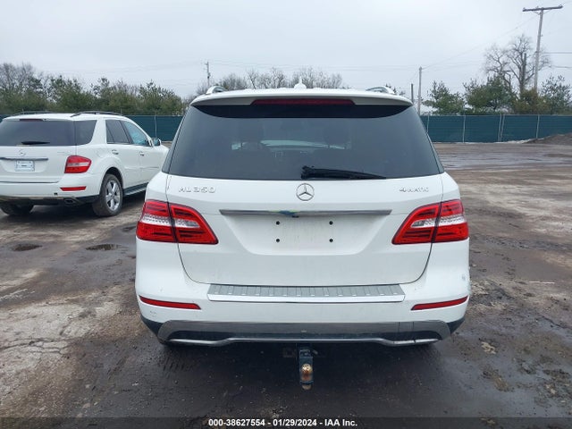 2015 MERCEDES-BENZ ML 350 4MATIC VIN: 4JGDA5HB6FA614552