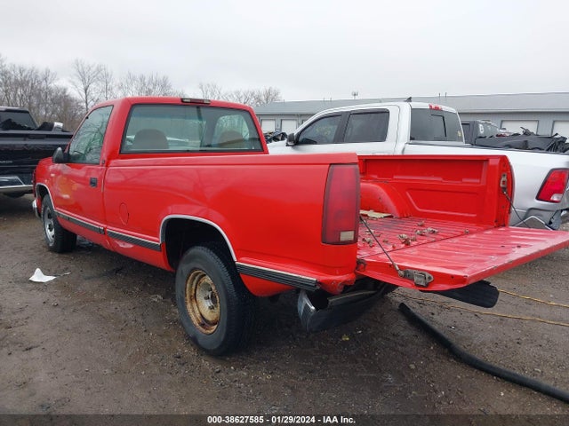 1996 GMC SIERRA C1500 VIN: 1GTEC14M2TZ501858