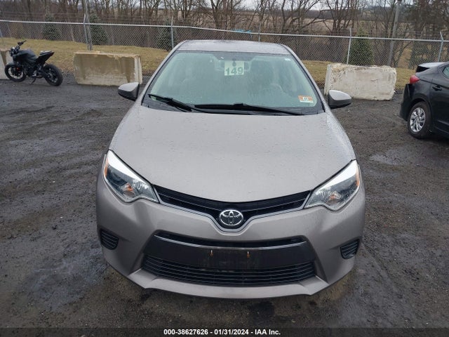 2016 TOYOTA COROLLA LE VIN: 2T1BURHE0GC559338