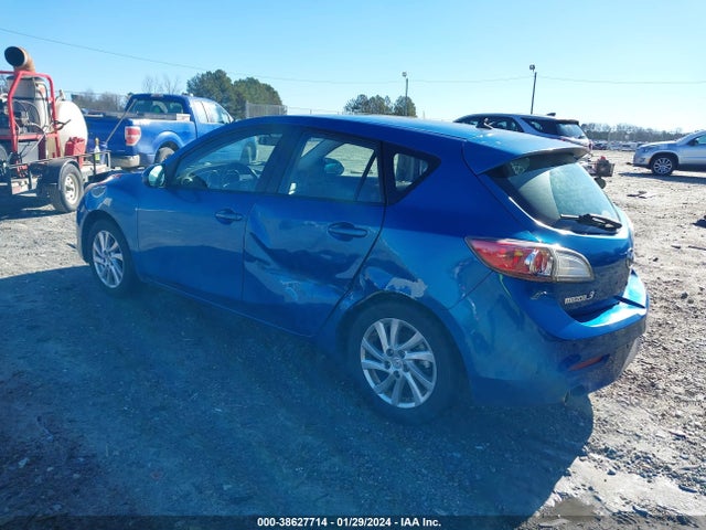 2012 MAZDA MAZDA3 I TOURING VIN: JM1BL1L76C1665854