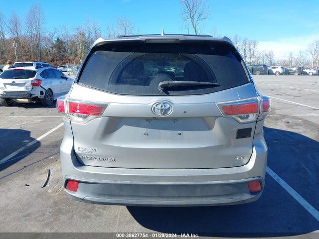 Toyota Highlander Le/le Plus 2014 5TDZKRFH0ES035841 Image 16