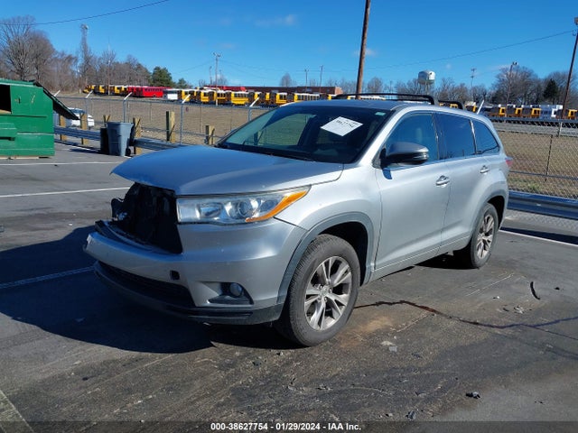 Toyota Highlander Le/le Plus 2014 5TDZKRFH0ES035841 Image 2