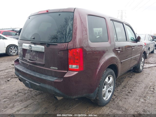 Honda PILOT EXL 2014 5FNYF4H51EB044350 Image 4
