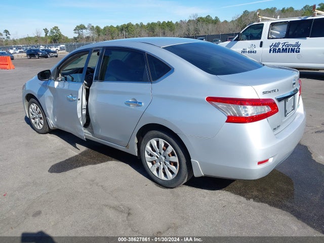 2013 NISSAN SENTRA SV VIN: 3N1AB7AP1DL708756