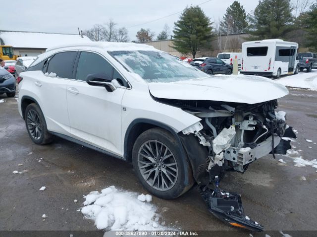 Auction sale of the 2018 Lexus Rx 350 F Sport, vin: 2T2BZMCA3JC164663, lot number: 38627890