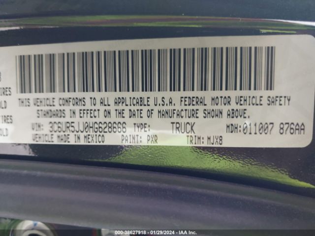 2017 RAM 2500 3C6UR5JJ0HG628666 Photo 8