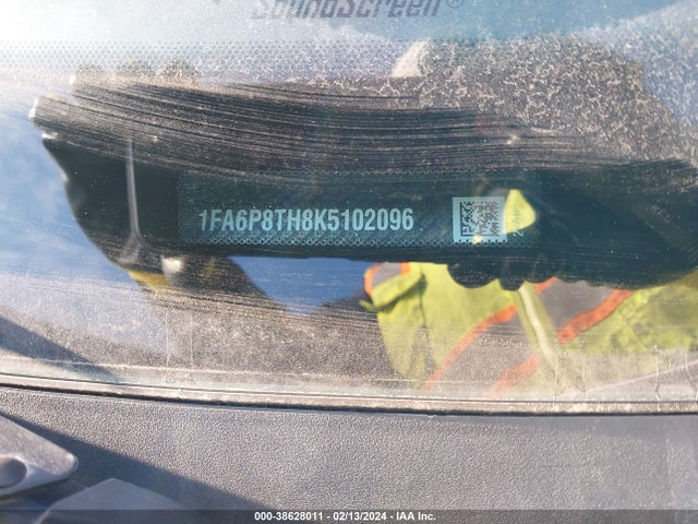 Ford Mustang Ecoboost 2019 1FA6P8TH8K5102096 Image 9