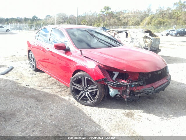 2016 HONDA ACCORD SPORT VIN: 1HGCR2F57GA060929