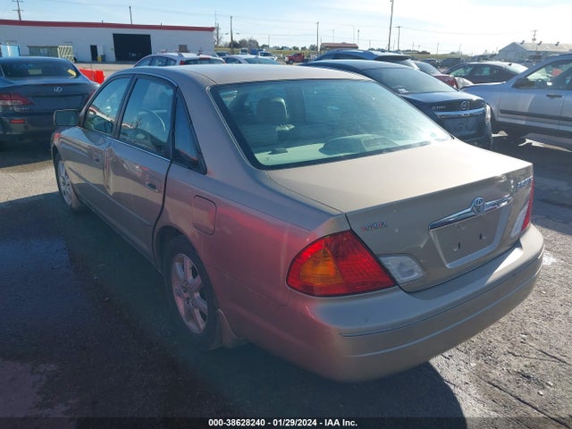 2001 TOYOTA AVALON XLS W/BUCKET SEATS VIN: 4T1BF28B61U127396