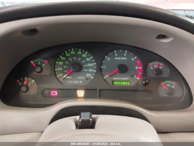 2001 FORD MUSTANG DELUXE/PREMIUM VIN: 1FAFP44471F257932