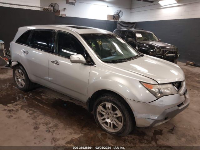 Auction sale of the 2009 Acura Mdx, vin: 2HNYD28239H528742, lot number: 38628501