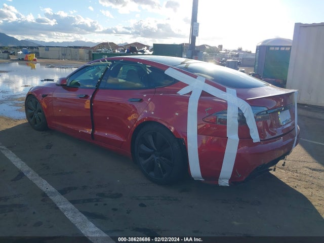Tesla Model S Plaid Tri Motor All-wheel Drive 2021 5YJSA1E64MF438665 Image 3