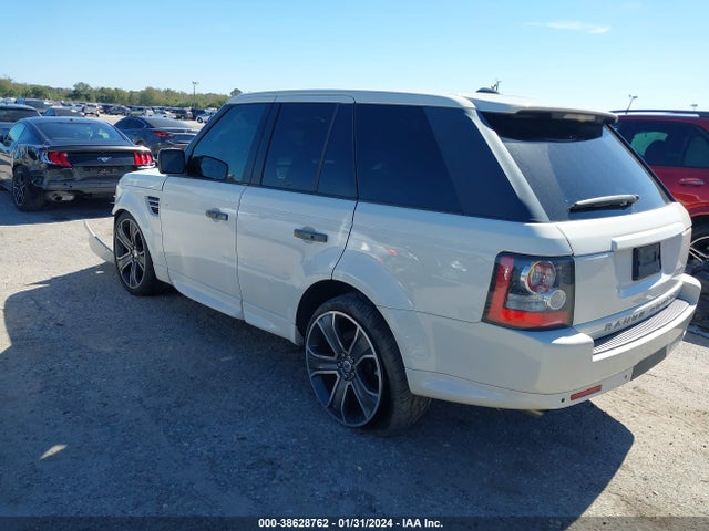 2010 LAND ROVER RANGE ROVER SPORT HSE VIN: SALSF2D40AA233154