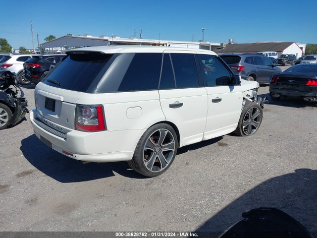 2010 LAND ROVER RANGE ROVER SPORT HSE VIN: SALSF2D40AA233154