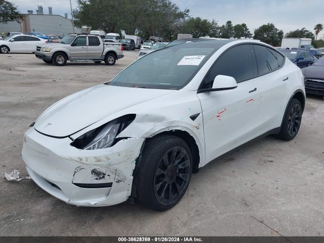 2022 TESLA MODEL Y 7SAYGDEE5NF462916 Photo 1