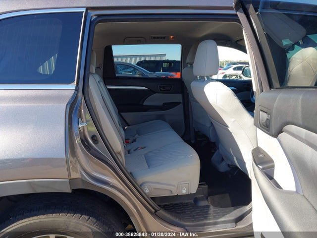 Toyota Highlander Le 2018 5TDZARFH9JS041845 Image 8