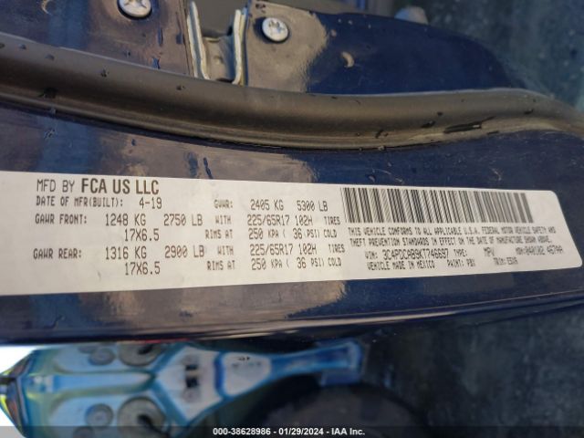 3C4PDCAB9KT746697 Dodge Journey Se Value Package