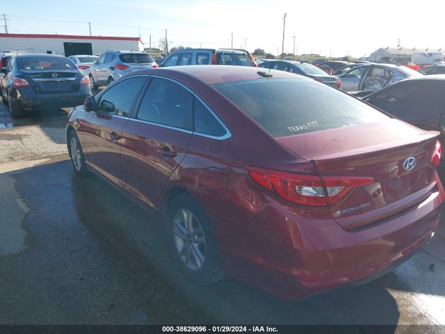 2016 HYUNDAI SONATA SE VIN: 5NPE24AF2GH353248