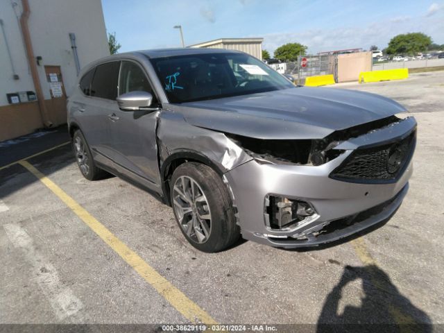 Auction sale of the 2022 Acura Mdx Technology Package, vin: 5J8YD9H42NL012306, lot number: 38629119