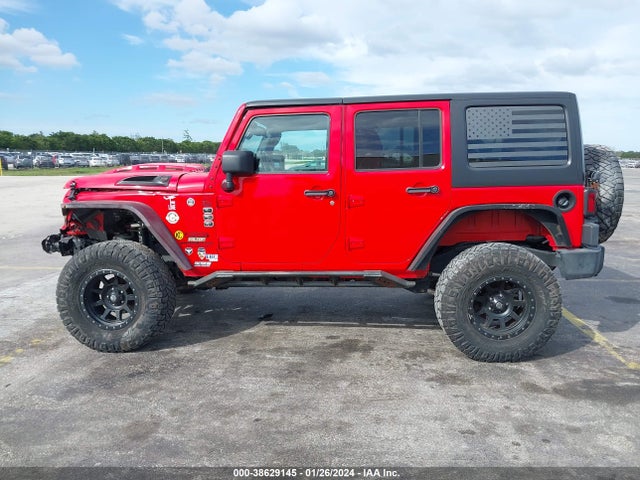 2016 JEEP WRANGLER UNLIMITED SPORT VIN: 1C4BJWDG3GL347881