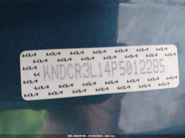 KNDCR3L14P5012285 KIA Niro Ev Wind