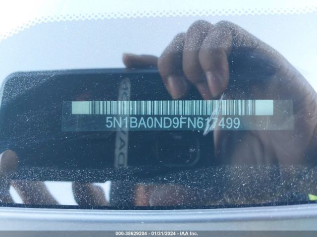 5N1BA0ND9FN617499 Nissan Armada Sl