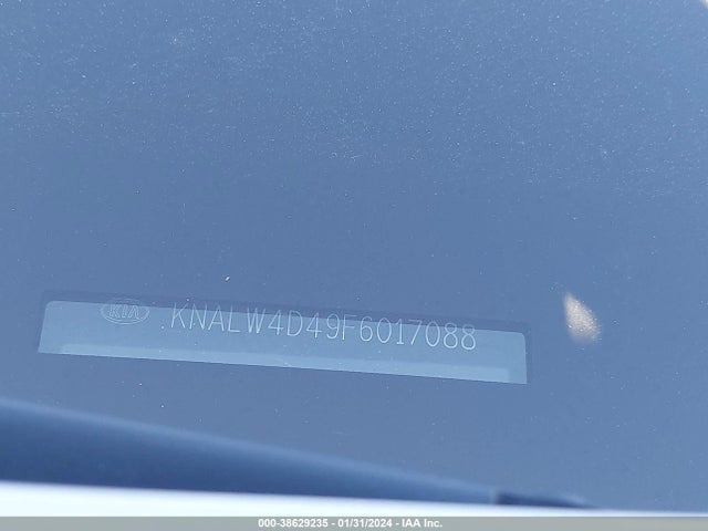 KIA K900 Luxury 2015 KNALW4D49F6017088 Image 9