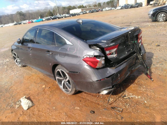 2019 HONDA ACCORD SPORT 2.0T VIN: 1HGCV2F30KA019979