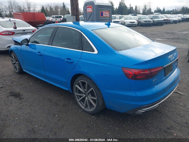 WAUENAF43LN014180 Audi A4 Premium Plus 45 Tfsi Quattro S Tronic