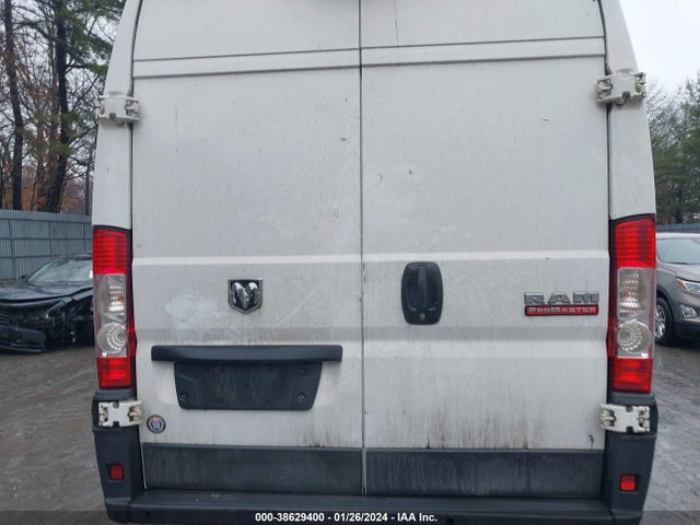 2017 RAM PROMASTER 2500 HIGH ROOF 159 WB VIN: 3C6TRVDGXHE508221