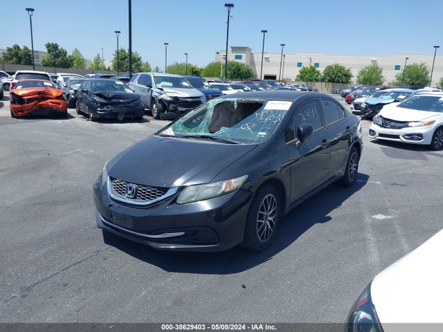 Honda Civic Lx 2014 19XFB2F54EE220310 Image 2