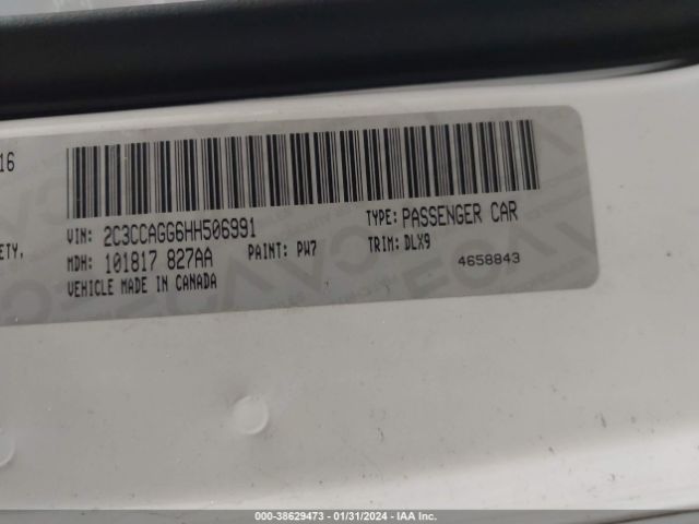 2C3CCAGG6HH506991 Chrysler 300 300s