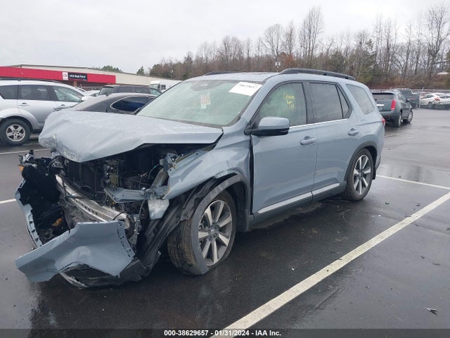Honda Pilot 2wd Touring 2024 5FNYG2H77RB007604 Image 2