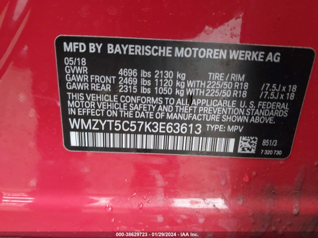 2019 MINI COUNTRYMAN WMZYT5C57K3E63613 Photo 8